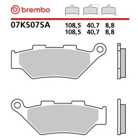 Plaquettes de Frein Moto Brembo 07KS07SA