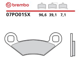 Motorcycle Brake Pads Brembo 07PO01SX