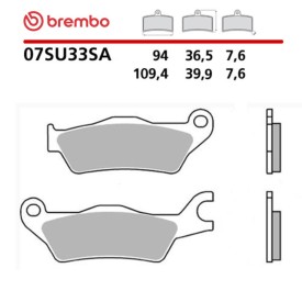 Motorcycle Brake Pads Brembo 07SU33SA