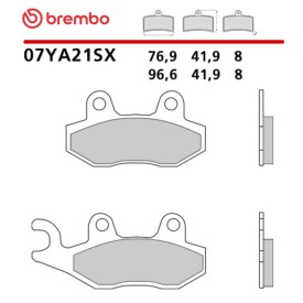Motorcycle Brake Pads Brembo 07YA21SX