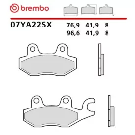 Pastiglie Freno Moto Brembo 07YA22SX