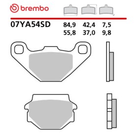 Motorcycle Brake Pads Brembo 07YA54SD