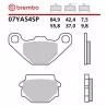 Plaquettes de Frein Moto Brembo 07YA54SP