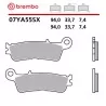 Pastiglie Freno Moto Brembo 07YA55SX