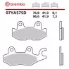Motorrad Bremsbeläge Brembo 07YA57SD