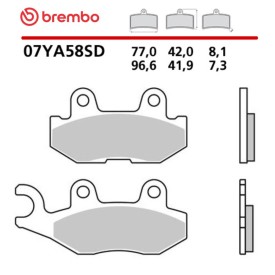 Motorcycle Brake Pads Brembo 07YA58SD