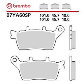 Plaquettes de Frein Moto Brembo 07YA60SP