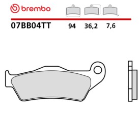 Motorcycle Brake Pads Brembo 07BB04TT