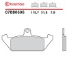 Motorrad Bremsbel&auml;ge Brembo 07BB0606