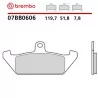 Motorcycle Brake Pads Brembo 07BB0606