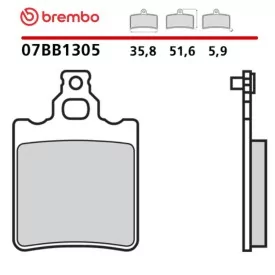 Pastillas Moto Brembo 07BB1305