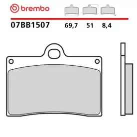 Pastillas Moto Brembo 07BB1507