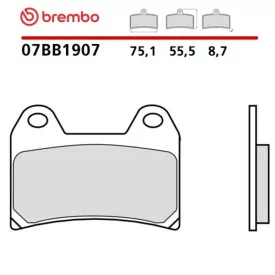 Motorcycle Brake Pads Brembo 07BB1907