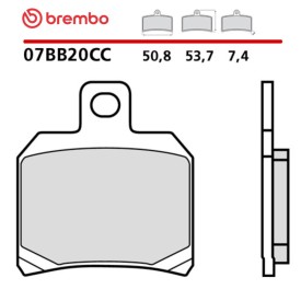 Plaquettes de Frein Moto Brembo 07BB20CC