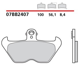 Motorcycle Brake Pads Brembo 07BB2407