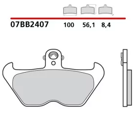 Pastillas Moto Brembo 07BB2407