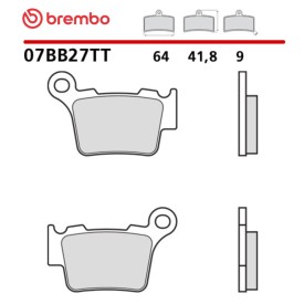 Motorcycle Brake Pads Brembo 07BB27TT