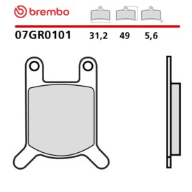 Motorcycle Brake Pads Brembo 07GR0101