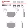 Motorcycle Brake Pads Brembo 07GR09CC
