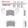 Motorrad Bremsbeläge Brembo 07GR11CC