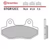 Plaquettes de Frein Moto Brembo 07GR12CC
