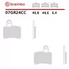 Motorcycle Brake Pads Brembo 07GR24CC