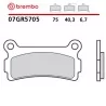 Pastiglie Freno Moto Brembo 07GR5705