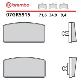 Motorcycle Brake Pads Brembo 07GR5915