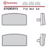 Pastillas Moto Brembo 07GR5915