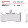 Plaquettes de Frein Moto Brembo 07GR6207