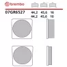 Plaquettes de Frein Moto Brembo 07GR6527