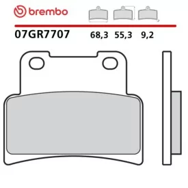 Motorcycle Brake Pads Brembo 07GR7707