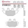 Pastillas Moto Brembo 07GR81CC
