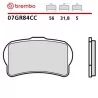 Motorcycle Brake Pads Brembo 07GR84CC
