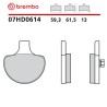 Pastiglie Freno Moto Brembo 07HD0614