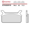 Pastillas Moto Brembo 07HD0910