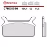 Pastillas Moto Brembo 07HD0910