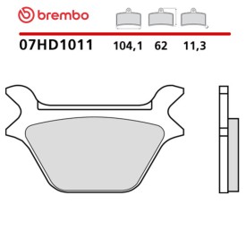 Motorrad Bremsbel&auml;ge Brembo 07HD1011