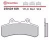 Motorrad Bremsbeläge Brembo 07HD1109