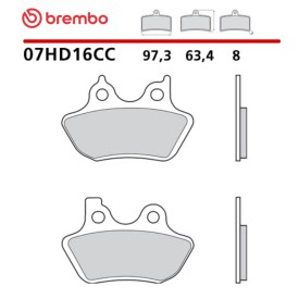 Motorcycle Brake Pads Brembo 07HD16CC