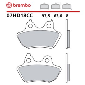 Motorcycle Brake Pads Brembo 07HD18CC