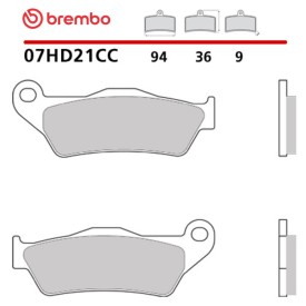 Motorcycle Brake Pads Brembo 07HD21CC