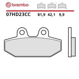 Motorcycle Brake Pads Brembo 07HD23CC