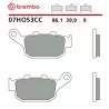 Motorrad Bremsbeläge Brembo 07HO53CC