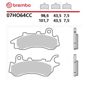 Plaquettes de Frein Moto Brembo 07HO64CC