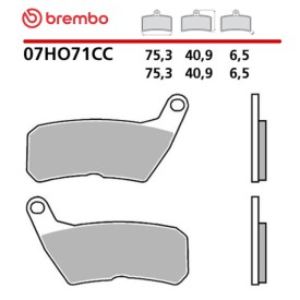 Motorcycle Brake Pads Brembo 07HO71CC