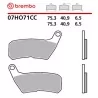 Plaquettes de Frein Moto Brembo 07HO71CC
