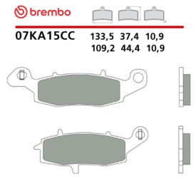 Pastiglie Freno Moto Brembo 07KA15CC