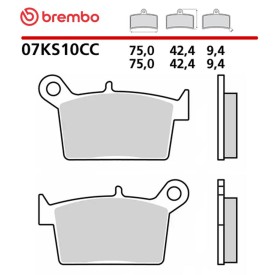 Motorcycle Brake Pads Brembo 07KS10CC