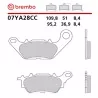 Plaquettes de Frein Moto Brembo 07YA28CC